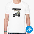 Мужская спортивная футболка