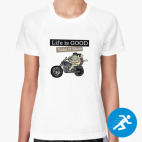 Женская спортивная футболка