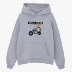 Толстовка худи оверсайз