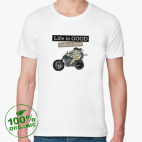 Мужская футболка органик