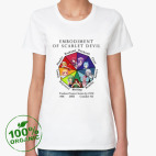 Женская футболка органик