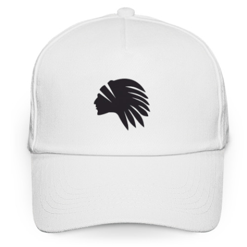 Кепка бейсболка с принтом Вождь племени