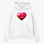 Толстовка худи оверсайз