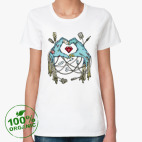 Женская футболка органик