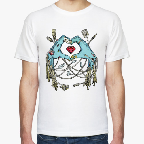 Футболка с принтом Ruby