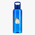 Прозрачная спортивная бутылка