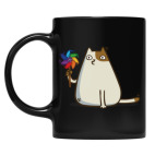 Кружка цветная UV-DTF