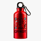 Металлическая бутылка 400 мл UV-DTF