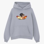 Толстовка худи оверсайз