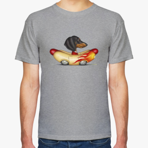 Футболка с принтом Wiener Car