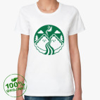 Женская футболка органик