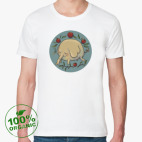 Мужская футболка органик