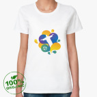 Женская футболка органик