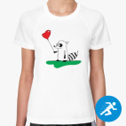 Женская спортивная футболка