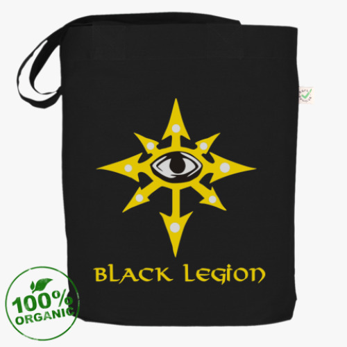 Сумка шоппер с принтом  Black Legion