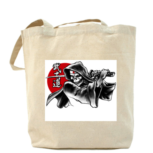 Сумка шоппер с принтом  'Буси До'