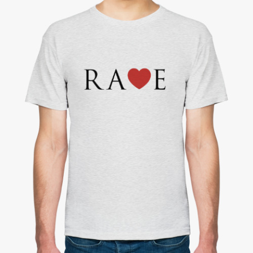 Футболка с принтом RAVE