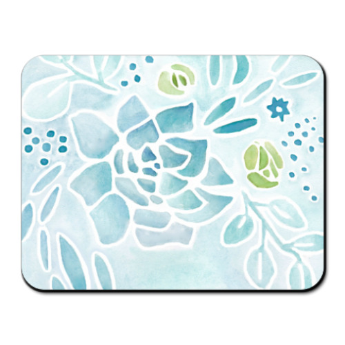 Коврик для мыши с принтом Ботаника