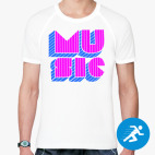 Мужская спортивная футболка