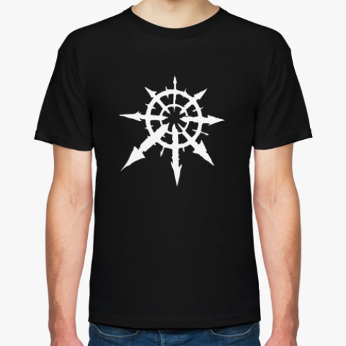 Футболка с принтом Хаос