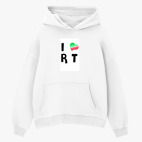 Толстовка худи оверсайз