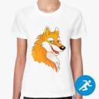 Женская спортивная футболка