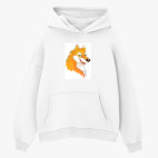 Толстовка худи оверсайз