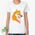 Женская футболка органик