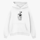 Толстовка худи оверсайз