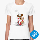 Женская спортивная футболка