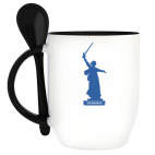 Кружка с ложкой