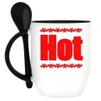 Кружка с ложкой