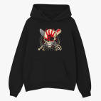 Толстовка худи оверсайз