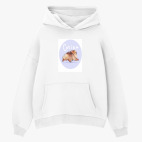 Толстовка худи оверсайз