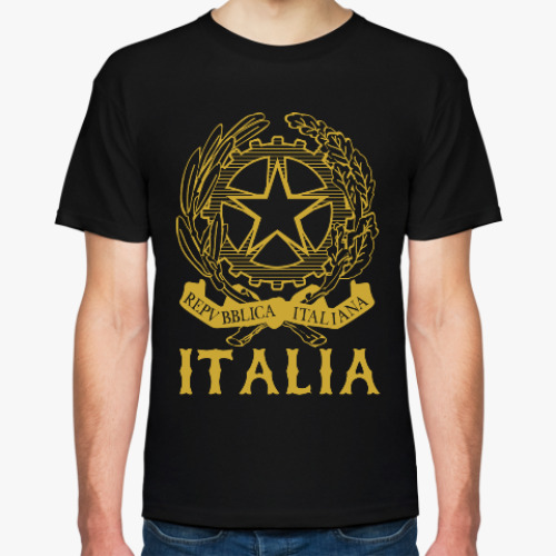 Футболка с принтом Italia Prosto Bx