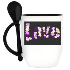 Кружка с ложкой