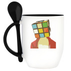 Кружка с ложкой