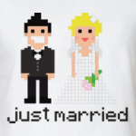 Молодожены пиксель арт