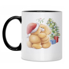 Кружка двухцветная