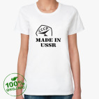 Женская футболка органик