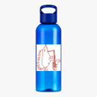 Прозрачная спортивная бутылка