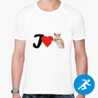 Мужская спортивная футболка