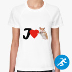 Женская спортивная футболка