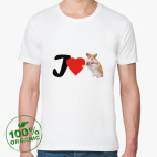 Мужская футболка органик