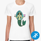 Женская спортивная футболка