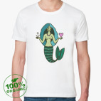 Мужская футболка органик