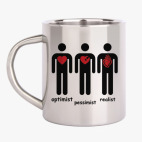 Кружка металлическая