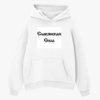 Толстовка худи оверсайз