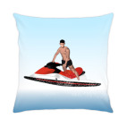 молодой человек на гидроцикле