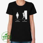 Женская футболка органик